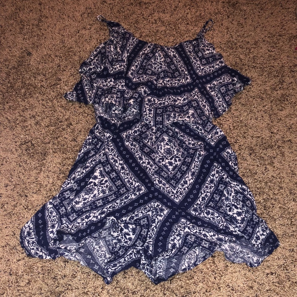Printed romper